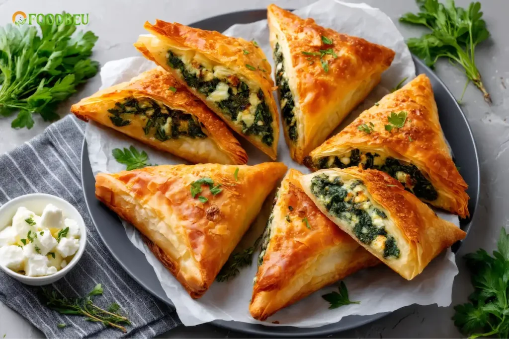 Puff Pastry Recipes: 5 Easy and Quick Pastry Ideas 2 5 Best Puff Pastry Recipes Savory Puff Pastry Recipe Cheese and Spinach Pockets