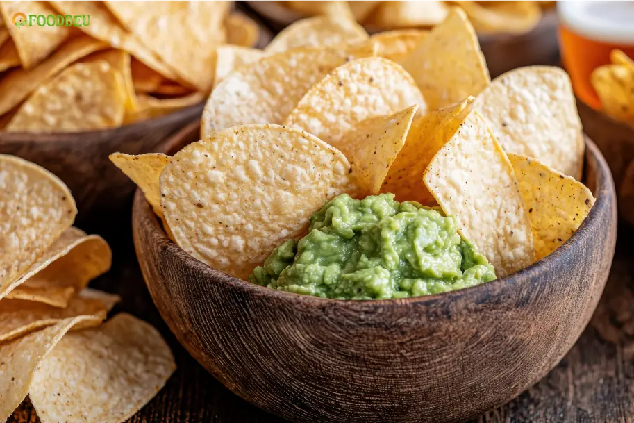 Healthy-Low-Carb-Snacks-(Cheese-Crisps-with-Guacamole)