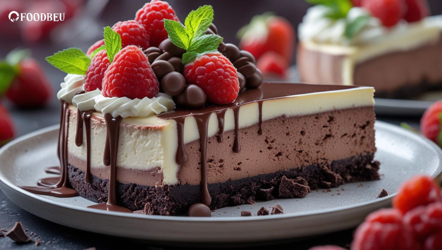 Strawberry Lime Mojito Cheesecake