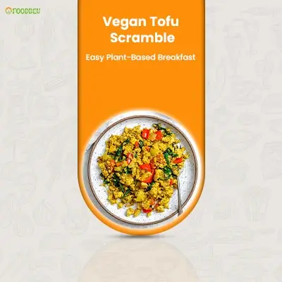 Easy Tofu Scramble Recipe Vegan Breakfast Option
