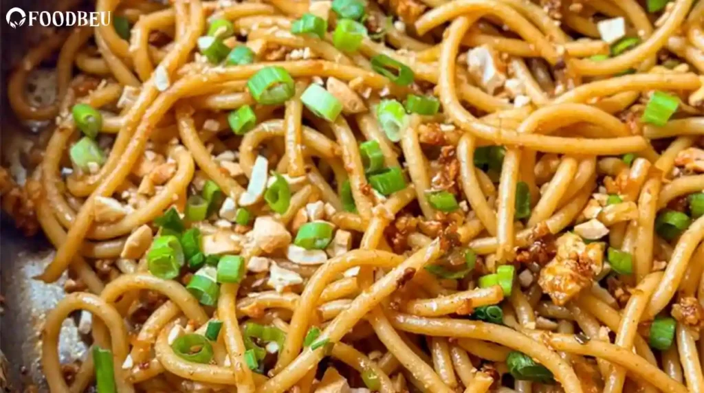 Easy Vegan Peanut Noodles Recipe